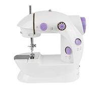 Mini macchina da cucire, macchina da cucire portatile, macchina da cucire elettrica regolabile, infila, pedale e albero rimovibile (202)