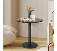 LANTUS Tavolo alto da pranzo in piedi bistrot, tavolo da bar rotondo, Ø 60 cm, mobile esterno per ricevimento, matrimonio, compleanno, festa in giardino, per 2-4 persone, stile moderno-70 x 72 cm (C)