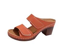 Lanunlly Sandali Donna Estive Eleganti Con Tacco Largo Zeppa Sandalo Slip on Ciabatte Antiscivolo Ciabatta Punta Aperta Confortevole Gomma Plantare Comodi Sportivi Trekking Piscina Casa