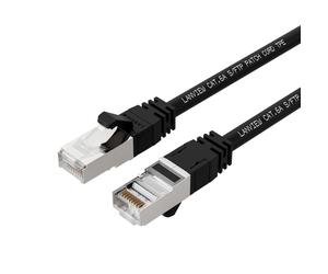 Lanview LV-SFTP6A02B cavo di rete Nero 2 m S/FTP [S-STP] (CAT6A S/FTP 2m Black LSZH, - HIGH-FLEX - Warranty: 300M) NEW