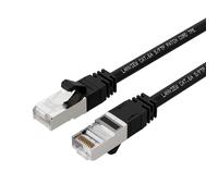 Lanview LV-SFTP6A075B cavo di rete Nero 7,5 m S/FTP [S-STP] (CAT6A S/FTP 7,5m Black LSZH, - HIGH-FLEX - Warranty: 300M) NEW