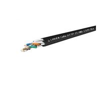 Lanview LVN122433 cavo di rete (Cat6a U-FTP 4x2xAWG23 LSZH - black 305m, Dca - W