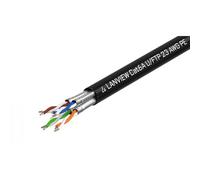 Lanview LVN122445 cavo di rete Nero 500 m Cat6a U/FTP [STP] Rotondo (Cat6a U-FTP