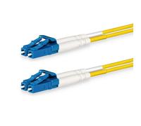 Lanview LVO231406 cavo a fibre ottiche 1 m 2x LC OS2 Giallo (LC-LC single mode fibre cable - dublex 1m OS2 9/125 LSZH - Warrant NEW