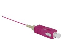 Lanview LVO231805 cavo a fibre ottiche 2 m SC/UPC OM4 Magenta (SC/UPC Pigtail Multimode 2m - OM4 50/125 PVC EASY STRIP - Warran NEW