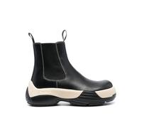 Lanvin Black Calfskin Chelsea Boots - EU40/US7