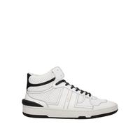 Lanvin White Leather High Top Sneakers - EU40/US7