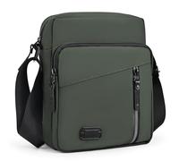 Lanvixo Borsello Uomo Tracolla Borsello Uomo di Grande Capacità Multitasche Borsa a Tracolla Uomo Casuale Borse Messenger per Quotidiano Commerciale Viaggio Lavoro, Verde