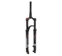 LANXUANR Forcelle ammortizzata per mountain bike in lega di magnesio da 26/27,5/29 pollici, regolazione dell'estensione, corsa di 100 mm, asse da 9 mm, freno a disco