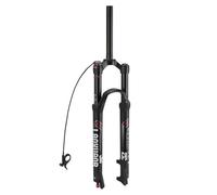 LANXUANR Forcelle ammortizzata per mountain bike in lega di magnesio da 26/27,5/29 pollici, regolazione dell'estensione, corsa di 100 mm, asse da 9 mm, freno a disco