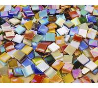 Lanyani Piastrelle a mosaico in vetro iridescente per artigianato