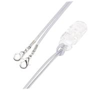 Lanyard Anti-smarrimento per Amplificatore Uditivo 3 Pezzi | Clip Holder in Abs e Nylon, Facile da Fissare e Rimuovere, per Ragazzo Ragazza e Anziani
