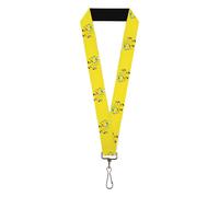 Lanyard Mocking Spongebob Pose Yellow