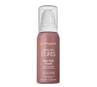 L'ANZA Healing Curls Butter Whip Styling Foam Mousse per lo styling dei capelli per capelli ricci, capelli mossi e capelli afro, controllo legger