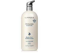 L'ANZA Healing Moisture Balsamo all'Olio di Kukui Rinforza e Reintegra l'Umidità dei Capelli per un Look Effetto Seta, Adatto a Tutti i Tipi di Capelli, 1 L