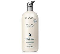 L'ANZA Healing Moisture Balsamo all'Olio di Kukui Rinforza e Reintegra l'Umidità dei Capelli per un Look Effetto Seta, Adatto a Tutti i Tipi di Capelli, 1 L