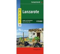 Lanzarote 1:75.000: Straßen- und Freizeitkarte: AK 0533