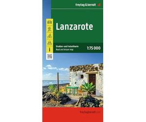 Lanzarote 1:75.000: Straßen- und Freizeitkarte: AK 0533