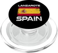 Lanzarote Bandiera Spagna Design Bandiera Spagnola Orgogliosa PopSockets PopGrip per MagSafe