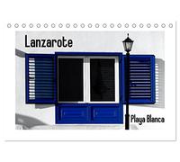 Lanzarote - Playa Blanca (Tischkalender 2026 DIN A5 quer), CALVENDO Monatskalender: Playa Blanca im Süden Lanzarotes - von den Playas Papagayos bis zum Vulkan Montaña Roja.