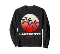 Lanzarote Spagna Palma Spiaggia Tramonto Design Felpa
