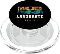 Lanzarote Spagna Spiaggia Tramonto Design PopSockets PopGrip per MagSafe