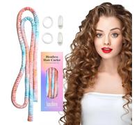 Lanzhire Fascia per capelli senza calore per capelli lunghi e corti, senza calore per capelli lunghi e corti, senza bigodini di calore per dormire, fascia per capelli senza calore durante la notte,