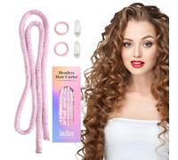 Lanzhire Fascia per capelli senza calore, per capelli lunghi e corti, senza calore, per capelli lunghi e corti, senza calore per dormire, per tutta la notte, bigodini per capelli senza calore,