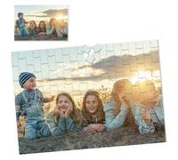 LANZOL Puzzle personalizzato con foto personalizzata, 70 pezzi, animali domestici, ritratti, paesaggi, idee regalo per familiari, amici e persone care (orizzontale, 20 x 15 cm)