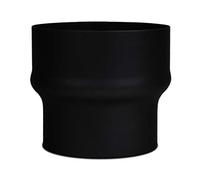 LANZZAS, Canna fumaria, maggiorazione tubo, colore nero