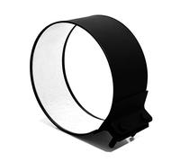 LANZZAS Morsetto di tenuta per tubo della stufe, diametro di 180 mm, colore: nero, connettore per tubo fumé Bridge