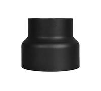 LANZZAS Riduzione del tubo della stufa da 150 mm a 120 mm, colore: nero metallizzato - altri tubi della nostra gamma, clicca qui.