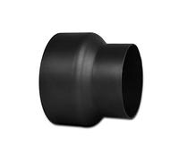 LANZZAS Riduzione del tubo della stufa da 150 mm a 120 mm, colore: nero metallizzato (diametro 150 mm) - altri tubi della nostra gamma, si possono trovare qui.