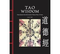 Lao Tzu Tao Wisdom (Copertina rigida) Chinese Bound Mini