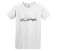 LAO-WANG Casual T-Shirt Battlestar Galactica Reboot Black L