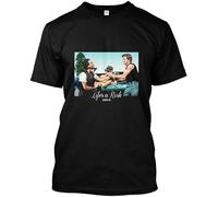 LAO-WANG Men's T-Shirt Life's A Risk Blood in Blood out Mens BlackGraphic Printed Unisex Black XXL