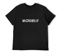 LAO-WANG Men's T-Shirt Wheeler Dealers Black XL