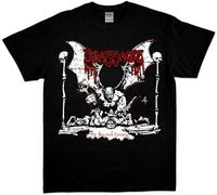 LAO-WANG Street T-Shirt Massacre The Second Coming Death Metal Men's Black XXL