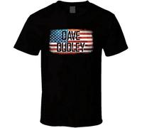 LAO-ZHANG Best of Shirt Dave Dudley American Pride Country Music Concert Fan T Shirt S