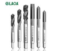 LAOA 1pc rubinetti a spirale rubinetti a macchina placcati in titanio cobalto filettatura Apex M3 M4 M5 M6 M8 acciaio inossidabile per scopi speciali