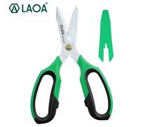 LAOA forbici in acciaio inossidabile da 8 pollici Multi forbici per uso domestico per utensili da cucina a crimpare utensili manuali per il taglio del filo realizzati a Taiwan
