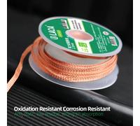 LAOA Rame Puro Potente Filo di Aspirazione per Saldatura Patch per Saldatura Strumento di Rimozione e Pulizia Cavo di Aspirazione per Saldatura per Circuito da 1,5 M