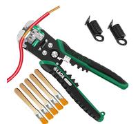 LAOA Spellafili elettrico automatico spelafili autoregolante da 8 AWG a 26 AWG, per crimpatura elettricista 815238 con 5 spazzole (Express 6-7 giorni nel Regno Unito)