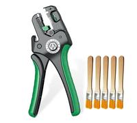 LAOA Spellafili elettrico automatico spelafili autoregolante da 8 AWG a 30 AWG, per crimpatura elettricista, con 5 spazzole (Express 6-7 giorni nel Regno Unito)