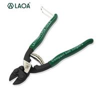 LAOA tagliafili portatile da 8 pollici pinza da taglio industriale in acciaio Cr-Mo taglierina per bulloni di tipo compatto prodotta a Taiwan