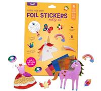 LAOESE Giochi Creativ Bambina de Adesivi Foglio di Alluminio, Kit de Lavoretti Creativ Bambini, Arte Pulita per Bambini, Giocattolo Bambina 4-10 Anni, Regalo Bambina Bambino 4 5 6 7 8 Anni