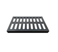 Laohucai Griglia di Scarico in ghisa, Robusta Copertura per Canale di Scarico, Portata 3000 kg, per Pavimento di Cortili/Garage, per Strade, Cortili, Garage e Rampe(1pcs,W30cm/11.8in)