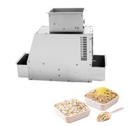 Laohucai Macchina per la Pulizia dei Semi per Uccelli in Acciaio Inossidabile, separatore di gusci per Cereali, selezionatrice per mangimi per Uccelli con velocità del Vento Regolabile