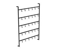 Laohucai Scaffale porta guantoni da boxe in metallo, grande scaffale porta guantoni da boxe, per appendere ad asciugare, per palestra, casa, sala allenamento, taekwondo(Holds 15 Pairs)