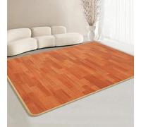 Laohucai Tappeto riscaldante elettrico con temperatura regolabile, timer da 12 ore, riscaldamento rapido, protezione dal surriscaldamento, per yoga, soggiorno, camera da letto(B,80x100cm)